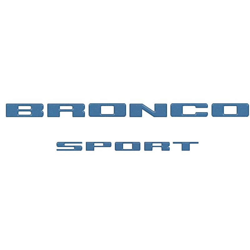 Tufskinz Rear Liftgate Letter Overlays for Ford Bronco Sport (2021-2024) - Aspire Auto Accessories