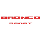 Tufskinz Rear Liftgate Letter Overlays for Ford Bronco Sport (2021-2024) - Aspire Auto Accessories