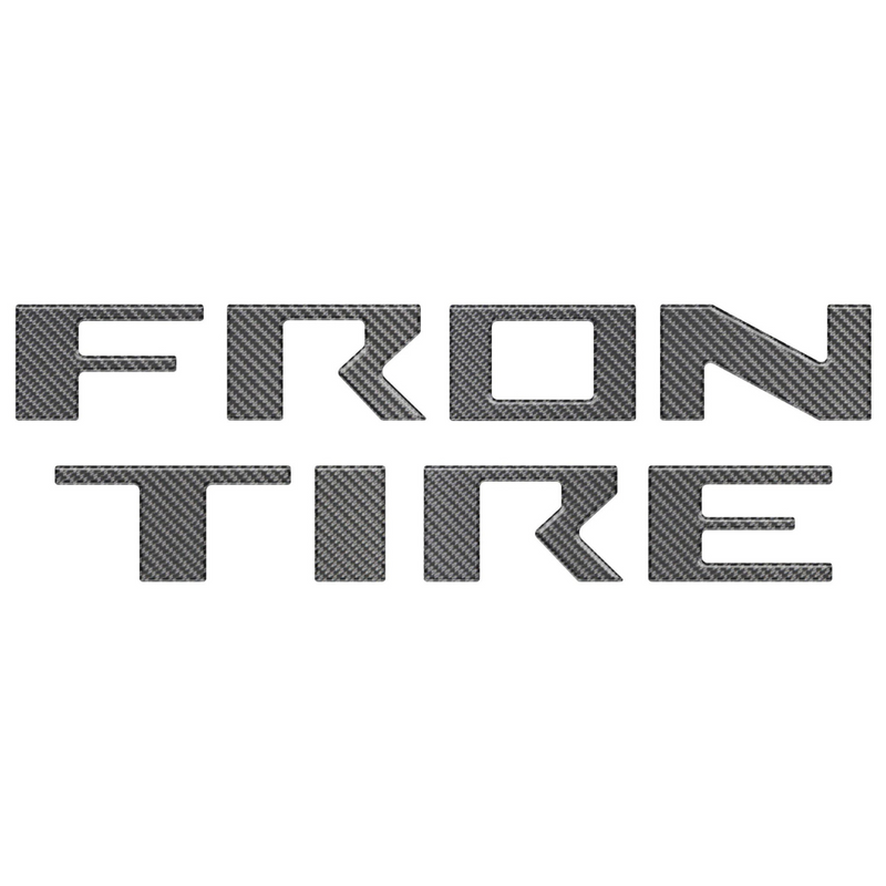 Tufskinz Tailgate Letter Inserts for Nissan Frontier (2022-2024) - Aspire Auto Accessories