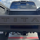 Tufskinz Tailgate Top Letter Inserts for Nissan Titan (2022-2024) - Aspire Auto Accessories