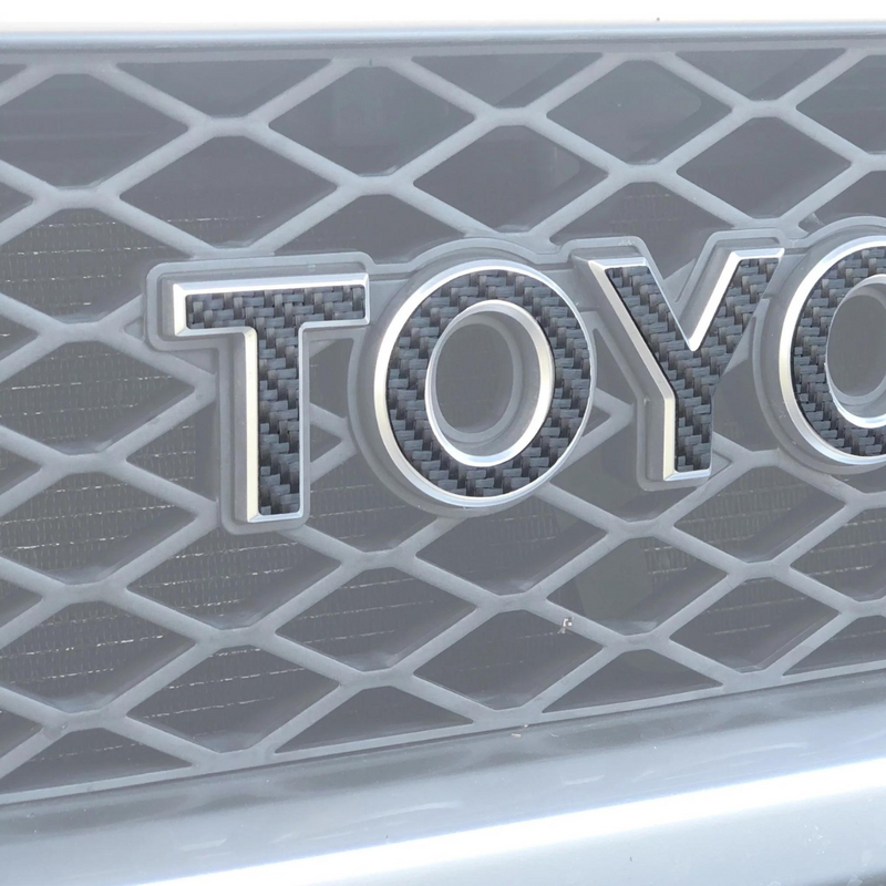 Tufskinz Grille Letter Overlays for FJ Cruiser (2007-2014) - Aspire Auto Accessories