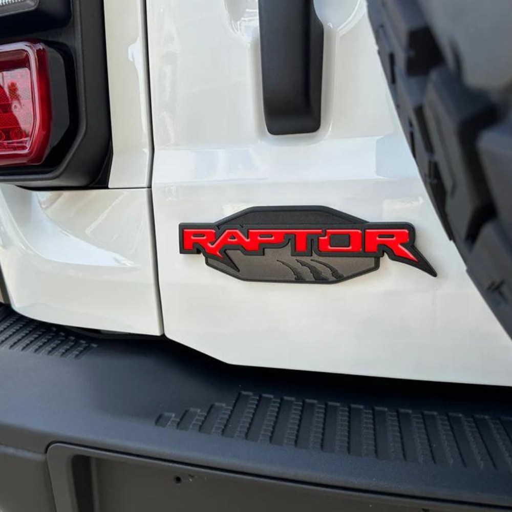 Tufskinz Raptor Emblem Inserts for Ford Bronco (2022-2026)