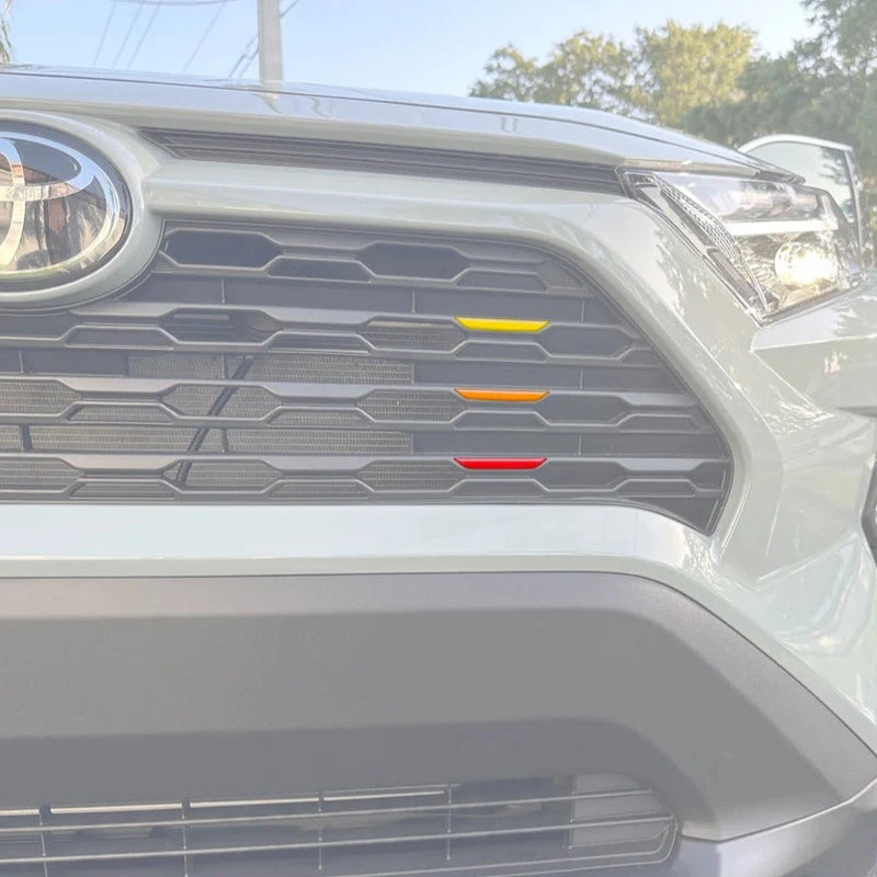 Tufskinz Grille Line Inserts for Toyota Rav4 (2019-2024) - Aspire Auto Accessories