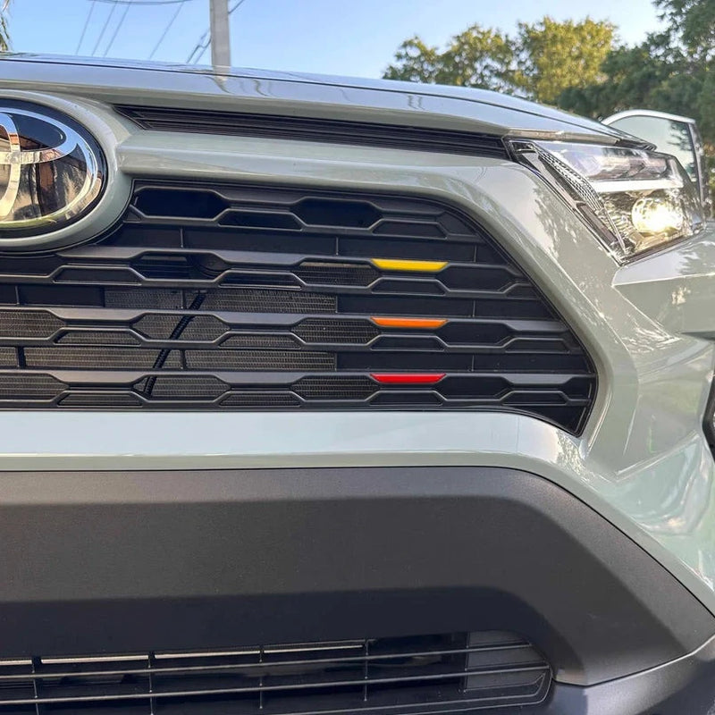 Tufskinz Grille Line Inserts for Toyota Rav4 (2019-2024) - Aspire Auto Accessories