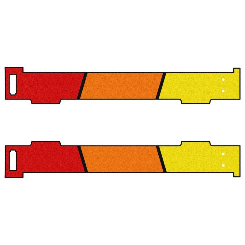 Tufskinz Inner Bedslide Liner Overlays for Tacoma (2016-2023) - Aspire Auto Accessories