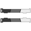 Tufskinz Inner Bedslide Liner Overlays for Tacoma (2016-2023) - Aspire Auto Accessories