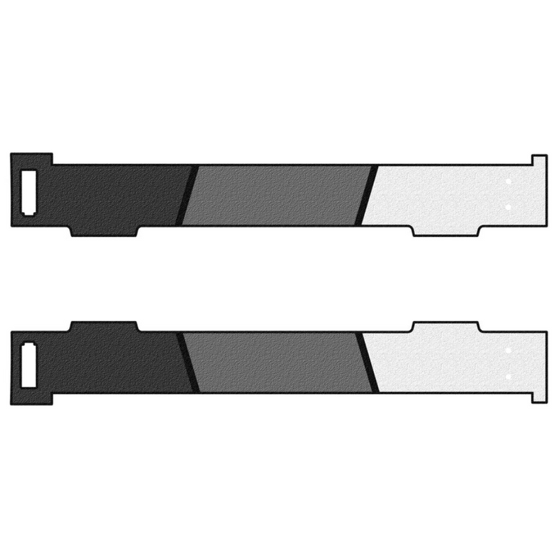 Tufskinz Inner Bedslide Liner Overlays for Tacoma (2016-2023) - Aspire Auto Accessories