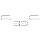 Tufskinz A/C Vent Accent Trim for Sequoia (2023-2024) - Aspire Auto Accessories