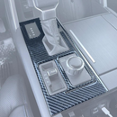 Tufskinz Center Console Overlay for Sequoia (2023-2024) - Aspire Auto Accessories