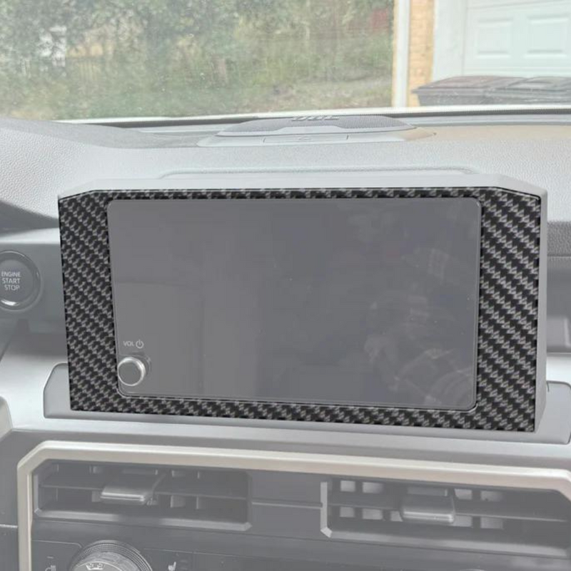 Tufskinz Display Screen Accent Trim for Toyota Tacoma (2024-2025) - Aspire Auto Accessories