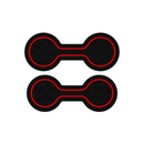 Tufskinz Foam Cup Holder Inserts for Colorado & Canyon (2023-2024) - Aspire Auto Accessories