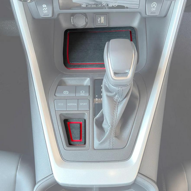 Tufskinz Center Console Foam Inserts for Toyota Rav4 (2019-2024) - Aspire Auto Accessories
