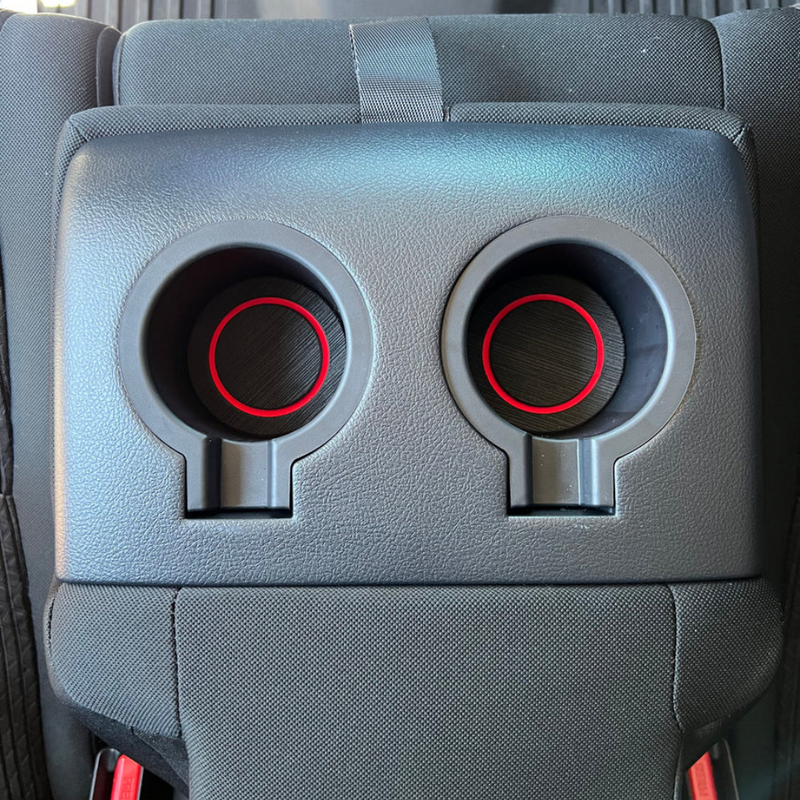 Tufskinz Rear Cupholder Foam Inserts for 4Runner (2010-2024) - Aspire Auto Accessories