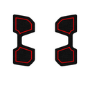 Tufskinz Third Row Side Cupholder Foam Inserts for Sequoia (2023-2024) - Aspire Auto Accessories