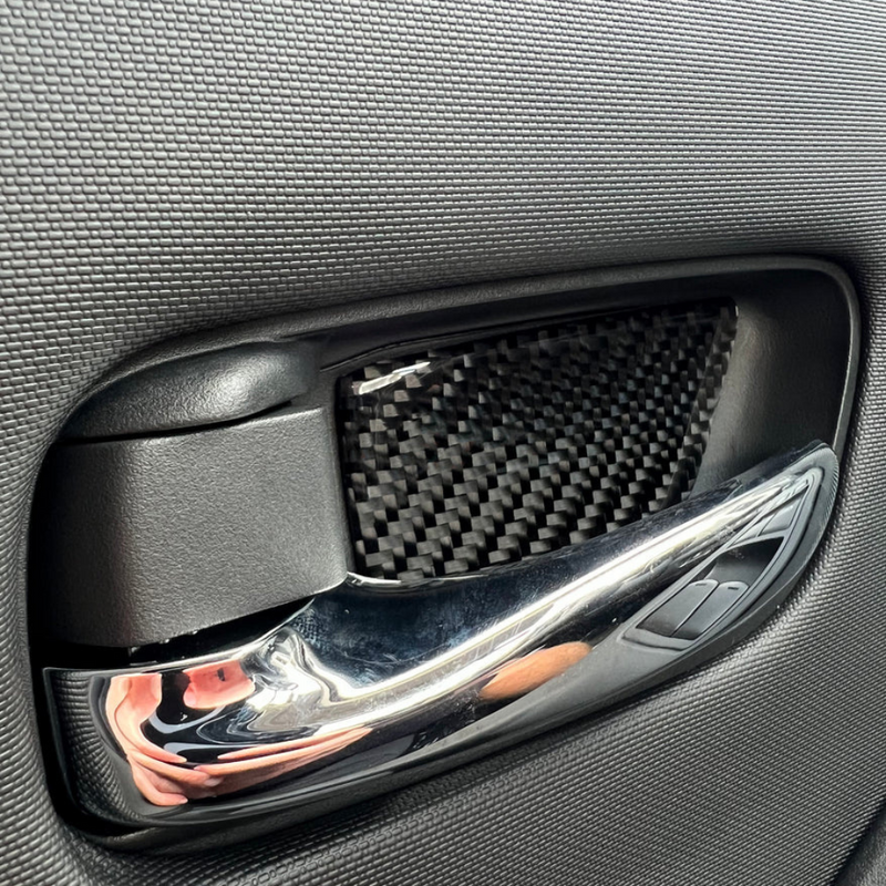 Tufskinz Interior Door Handle Inserts for Nissan Frontier (2022-2024) - Aspire Auto Accessories