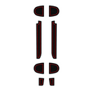 Tufskinz Side Door Cubby Foam Inserts for Nissan Frontier (2022-2024) - Aspire Auto Accessories