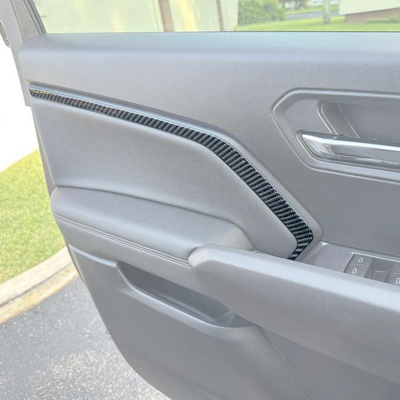 Tufskinz Armrest Accent Trim for Chevrolet Colorado & GMC Canyon (2023-2024) - Aspire Auto Accessories