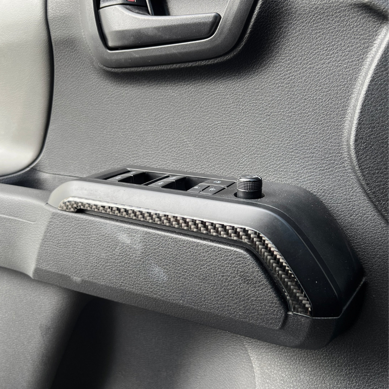 Tufskinz Door Armrest Accent Trim for Toyota Tacoma (2016-2023) - Aspire Auto Accessories