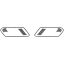 Tufskinz Door Handle Accent Trim for Colorado & Canyon (2023-2024) - Aspire Auto Accessories