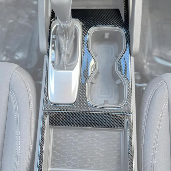 Tufskinz Center Console Accent Trim for Nissan Frontier (2022-2024) - Aspire Auto Accessories