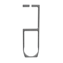 Tufskinz Automatic Transmission Console Accent Trim (2016-2023  Tacoma) - Aspire Auto Accessories