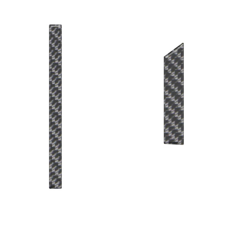 Tufskinz Center Console Lines Accent Trim for Tacoma (2024-2025) - Aspire Auto Accessories