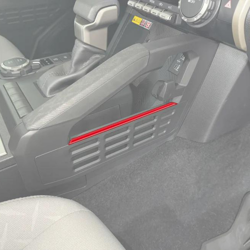 Tufskinz Center Storage Line Accent Trim for Tacoma (2024-2025) - Aspire Auto Accessories