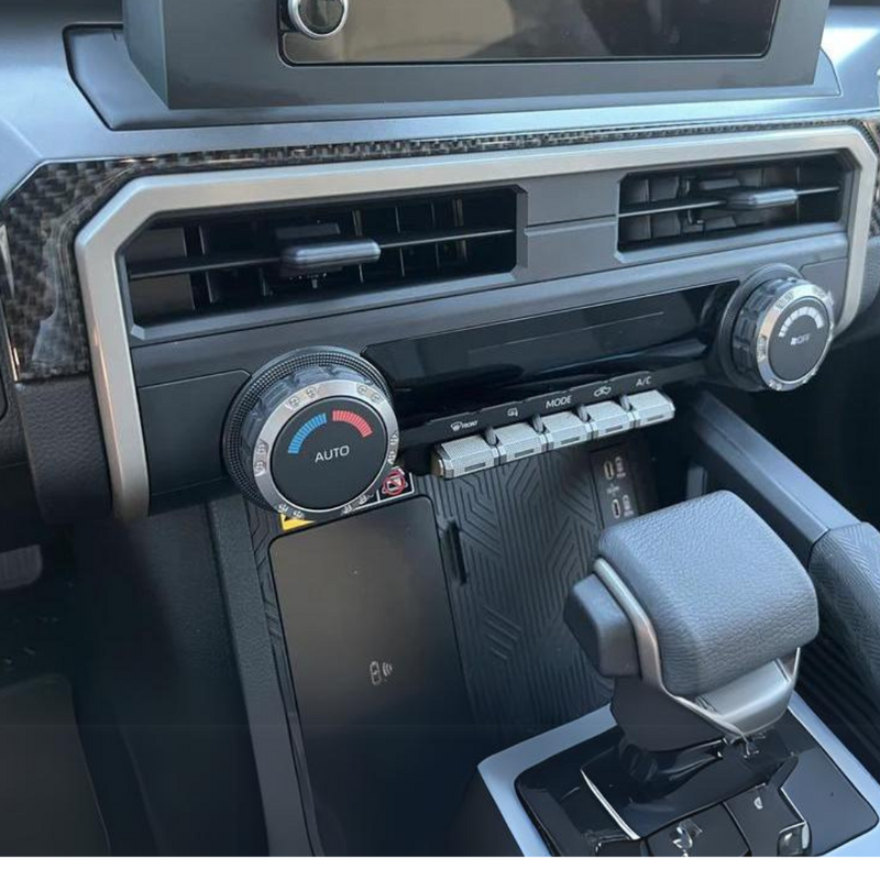 Tufskinz Lower Dash Accent Trim for Toyota Tacoma (2024-2025) - Aspire Auto Accessories