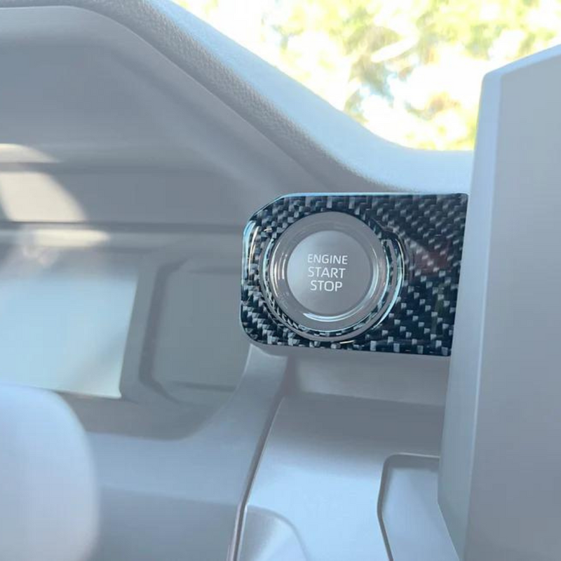 Tufskinz Push-To-Start Button Accent Trim for Tacoma (2024-2025) - Aspire Auto Accessories