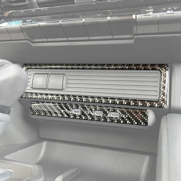 Tufskinz Charge Port Accent Trim Land Cruiser (2024-2025) - Aspire Auto Accessories