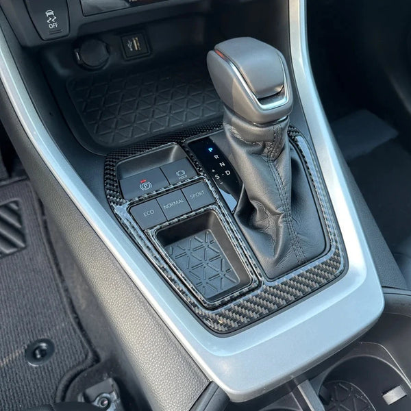 Tufskinz Center Console Accent Trim for Toyota Rav4 (2019-2024) - Aspire Auto Accessories