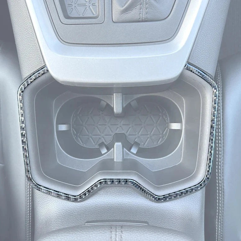 Tufskinz Center Cupholder Accent Trim for Toyota Rav4 (2019-2024) - Aspire Auto Accessories