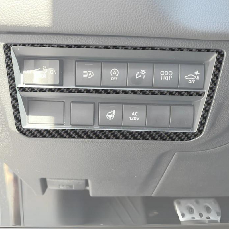 Tufskinz Dim Switch Panel Accent Overlay for Sequoia (2023-2024) - Aspire Auto Accessories