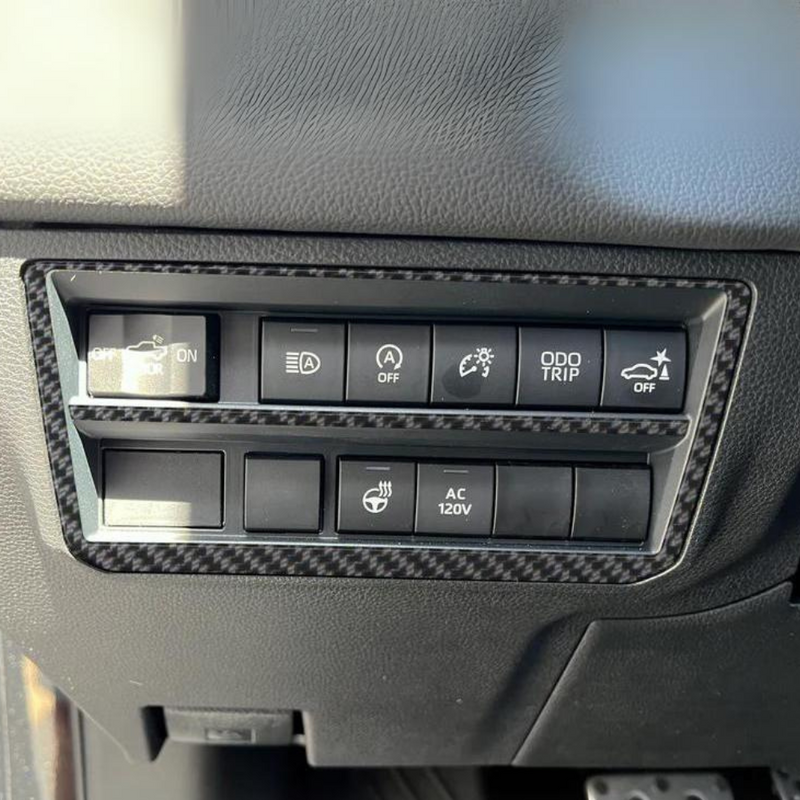 Tufskinz Dim Switch Panel Accent Overlay for Sequoia (2023-2024) - Aspire Auto Accessories