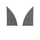 Tufskinz Interior A Pillar Accent Overlays for Toyota Tacoma (2016-2023) - Aspire Auto Accessories