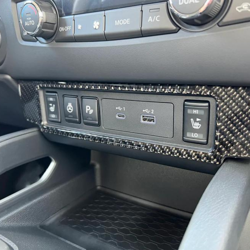 Tufskinz Lowe Dash Accent Trim for Nissan Frontier (2022-2024) - Aspire Auto Accessories