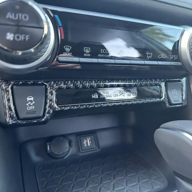 Tufskinz Lower Dash Accent Trim for Toyota Rav4 (2019-2024) - Aspire Auto Accessories