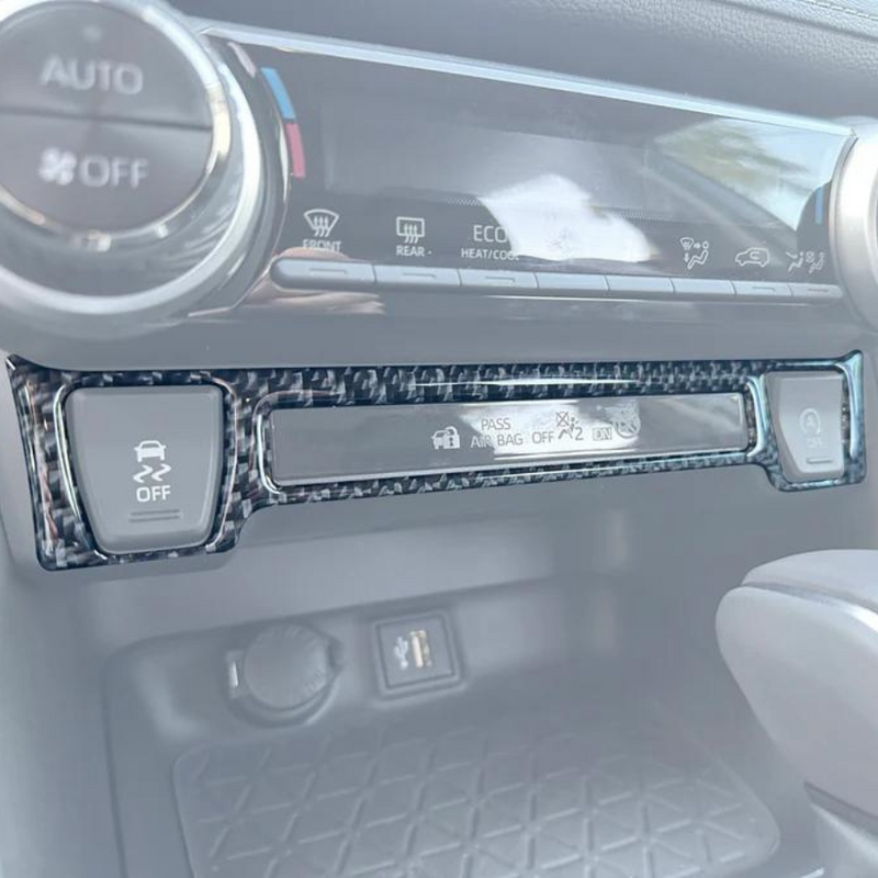 Tufskinz Lower Dash Accent Trim for Toyota Rav4 (2019-2024) - Aspire Auto Accessories