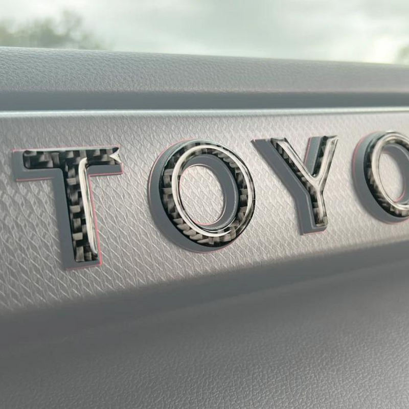 Tufskinz TRD Pro Glovebox Letter Overlays for Tundra (2022-2024) - Aspire Auto Accessories