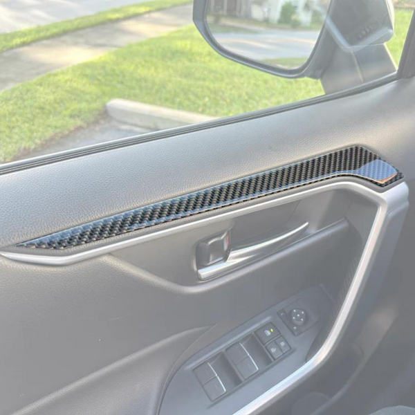 Tufskinz Upper Arm Rest Accent Trim for Toyota Rav4 (2019-2024) - Aspire Auto Accessories