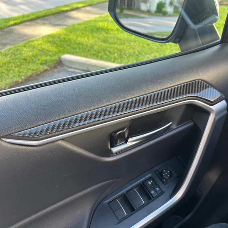 Tufskinz Upper Arm Rest Accent Trim for Toyota Rav4 (2019-2024) - Aspire Auto Accessories