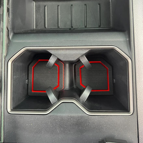 Tufskinz Cup Holder Foam Inserts for Sequoia (2023-2024) - Aspire Auto Accessories