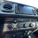 Tufskinz Digital Climate Display Accent Trim for Tacoma (2016-2023) - Aspire Auto Accessories