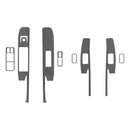 Tufskinz Door Switch Accent Trim for Nissan Frontier (2022-2024) - Aspire Auto Accessories