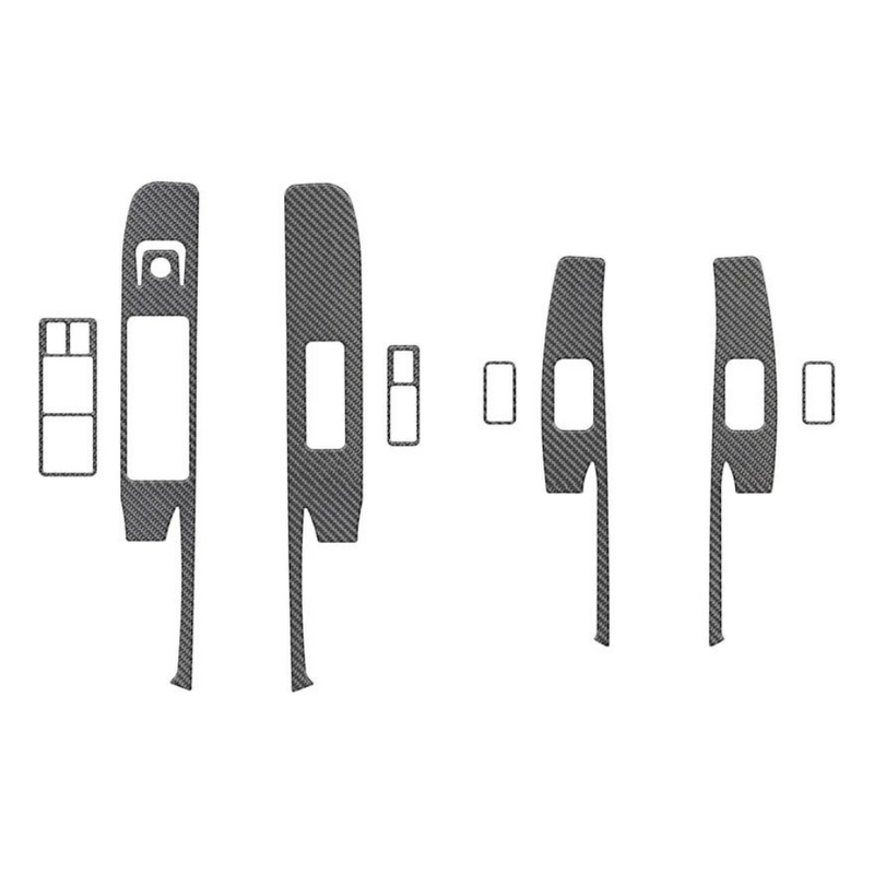 Tufskinz Door Switch Accent Trim for Nissan Frontier (2022-2024) - Aspire Auto Accessories