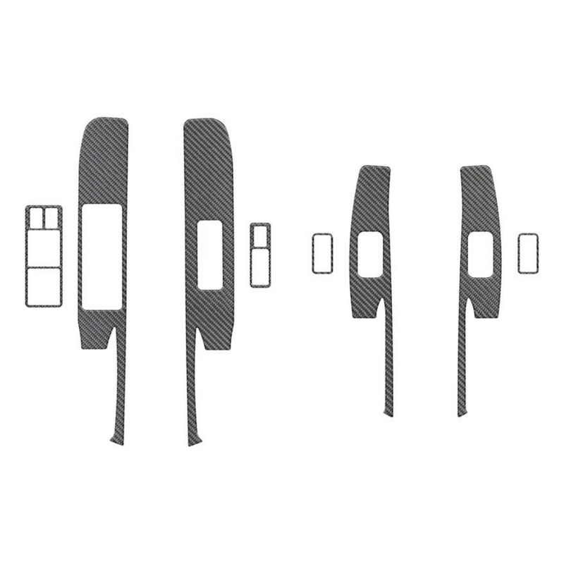 Tufskinz Door Switch Accent Trim for Nissan Frontier (2022-2024) - Aspire Auto Accessories