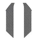 Tufskinz Side Windshield Cowl Panel Accent Overlays for Land Cruiser (2024-2025) - Aspire Auto Accessories