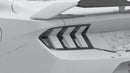 2024-Current Ford Mustang Dry Carbon Taillight Cover - Aspire Auto Accessories