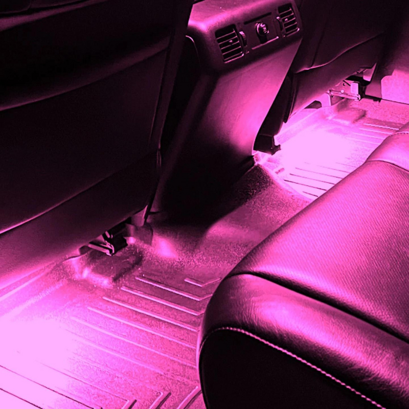 VLEDS Dual Output LED Front Footwell Kit for Toyota Tacoma (2016-2023) - Aspire Auto Accessories