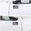 Tactilian American Flag Vehicle Magnets (Black)